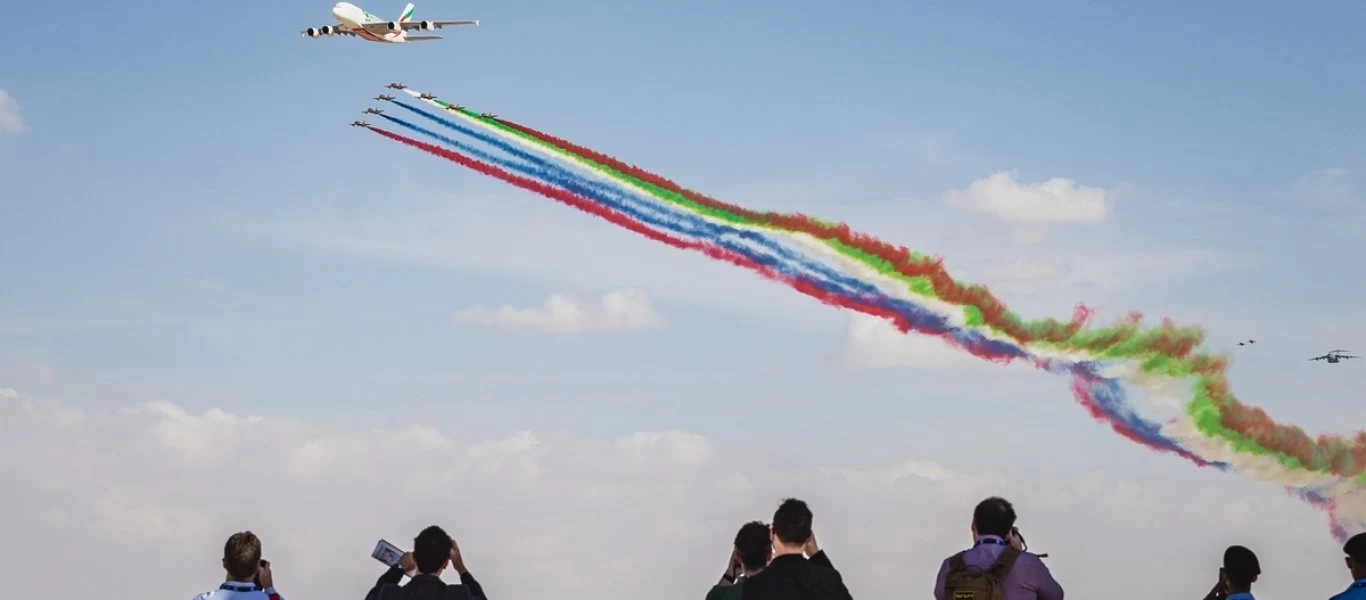 Dubai Air Show 2019: Δείτε όλα όσα έγιναν την πρώτη ημέρα της έκθεσης